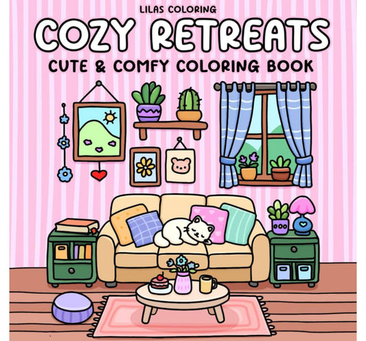 Lilas Coloring Cozy Retreats