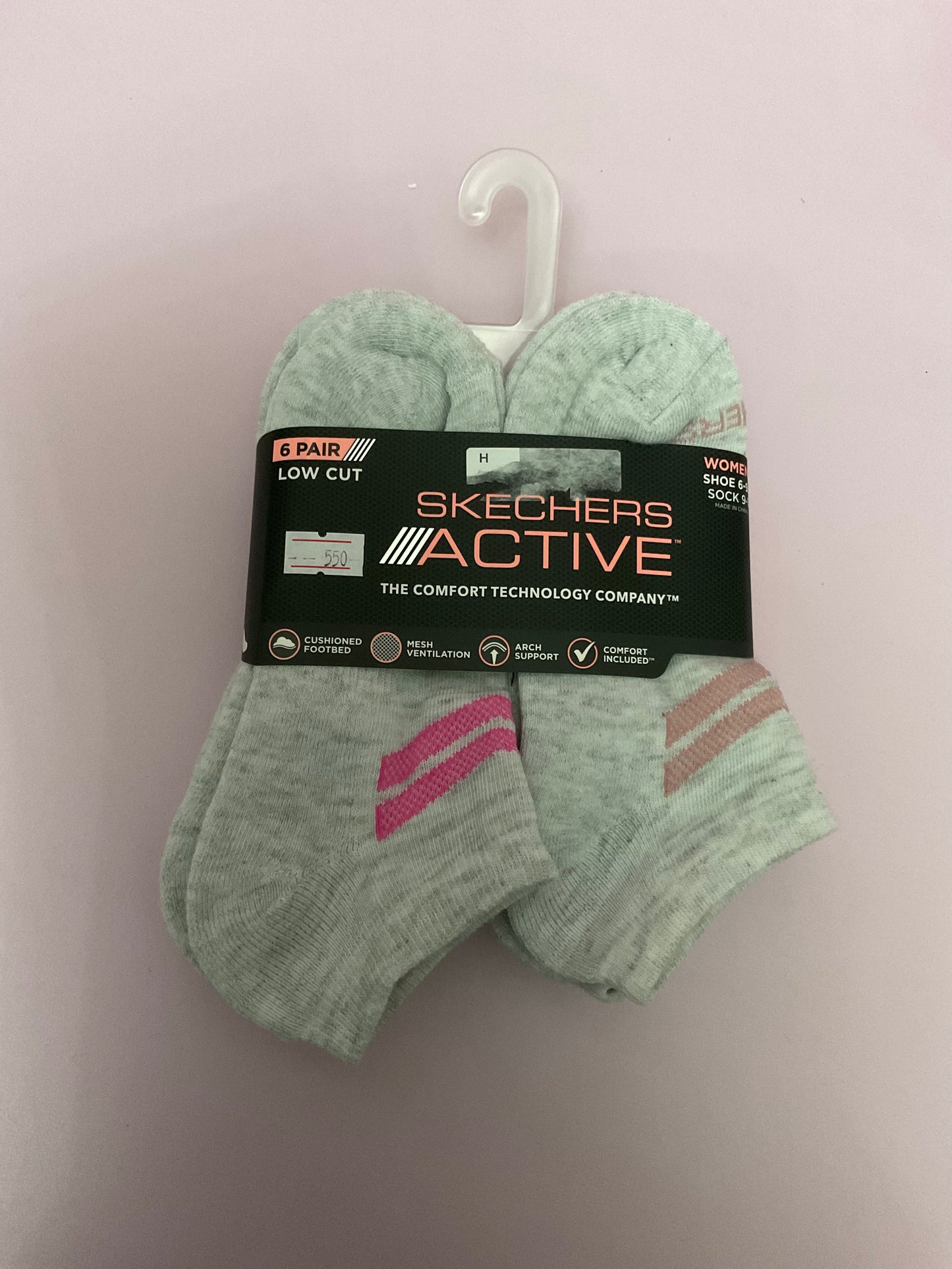 Calcetines Skechers Active, 6 pares
