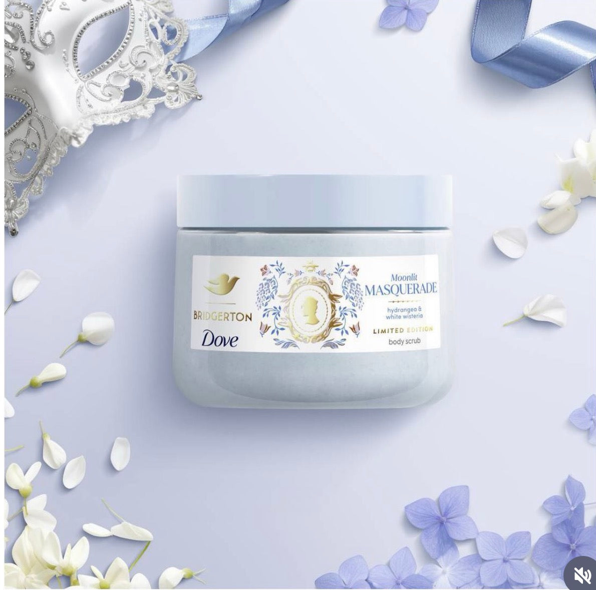Exfoliante para Cuerpo Dove / Bridgerton Moonlit Masquerade