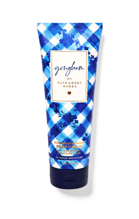 Body Cream Bath and Body Works Gingham