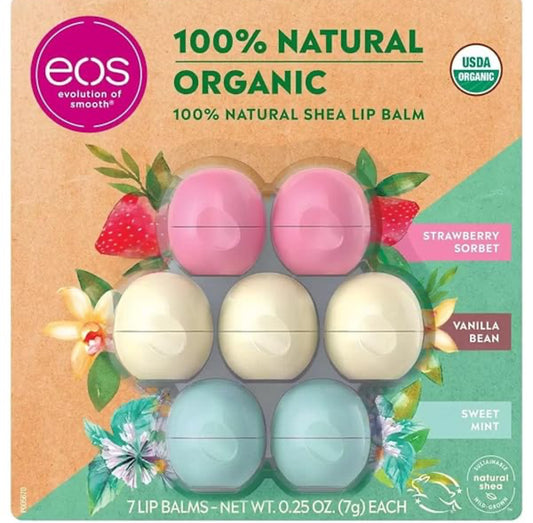 Eos organic lip balm