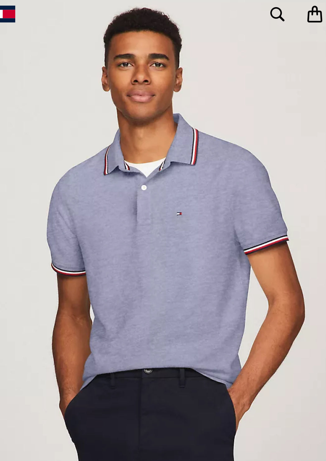 Camisa Tommy Hilfiger tipo Polo