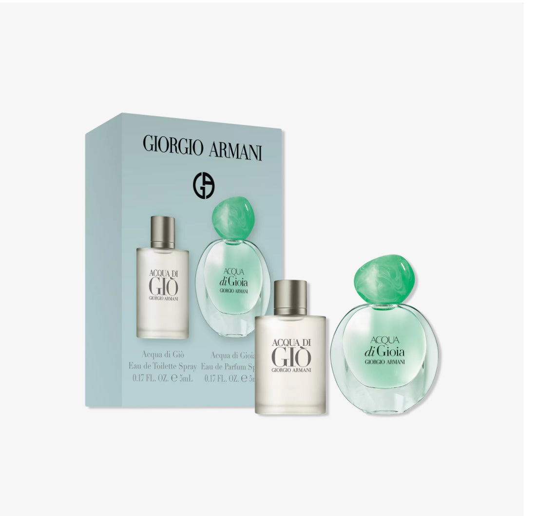 Giorgio Armani Fragrance Must-Haves 2 Piece Mini Gift Set