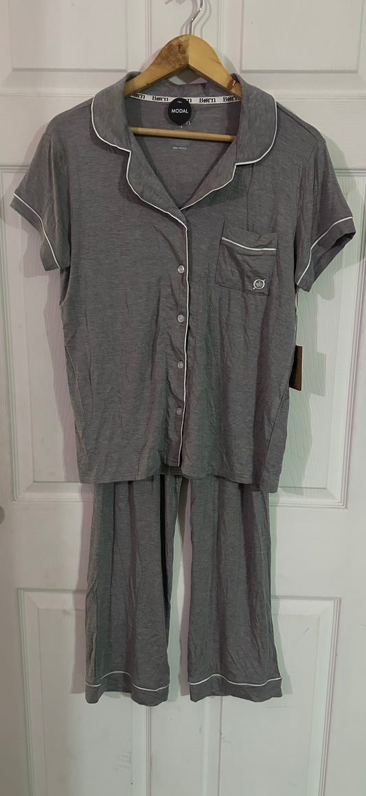 Pijama Gris Claro Born
