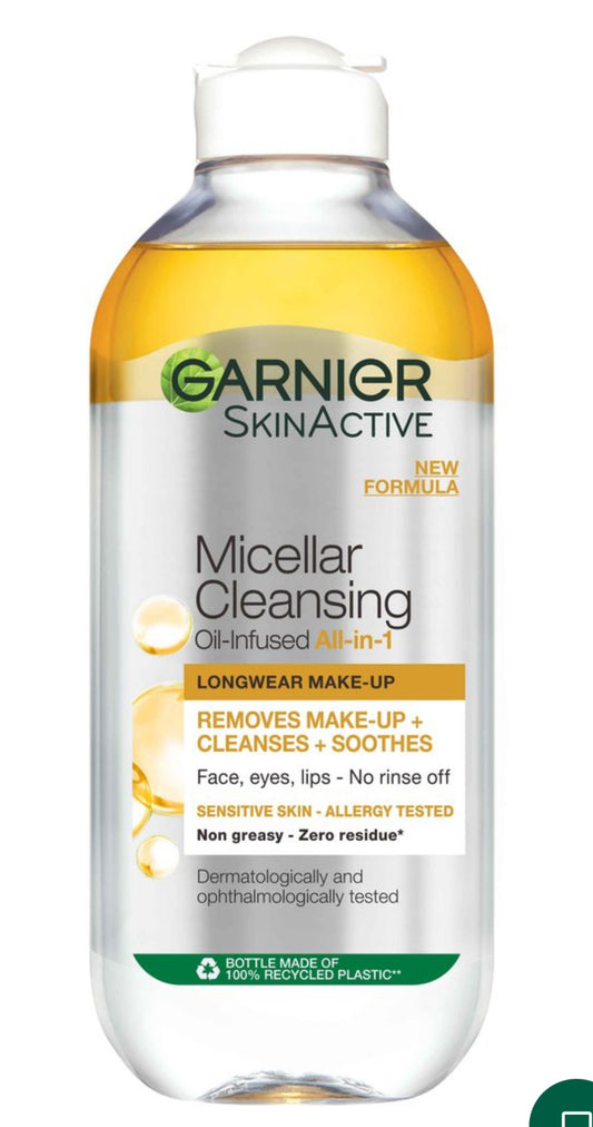 Garnier Agua Micellar Cleansing Oil Infused