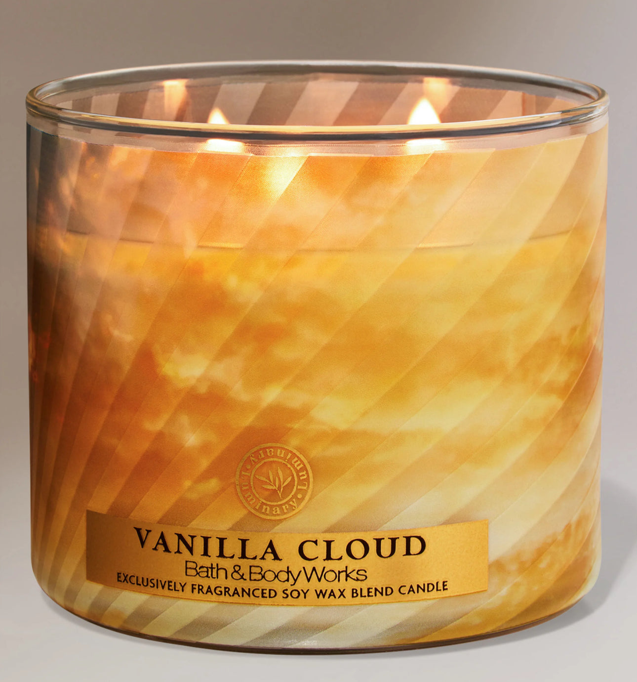 Vela de 3 Mechas Bath and Body Works Vanilla Cloud