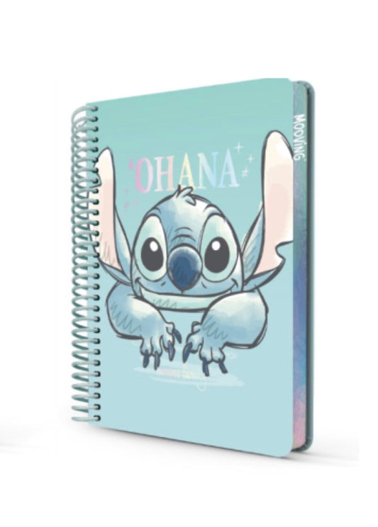 Libreta de Stitch Tamaño 1/2 Oficio