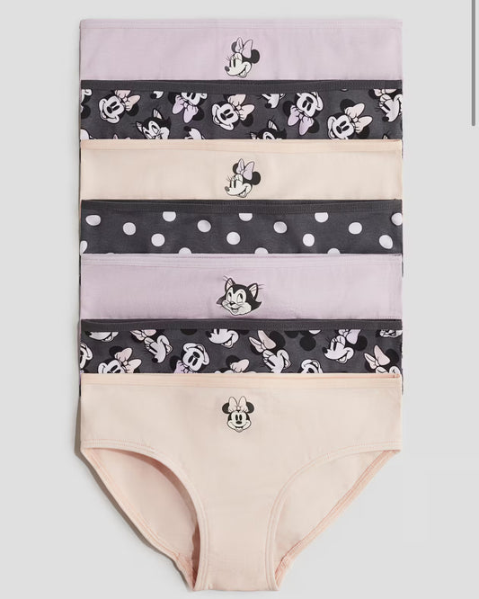 7-Pack Panties Minnie