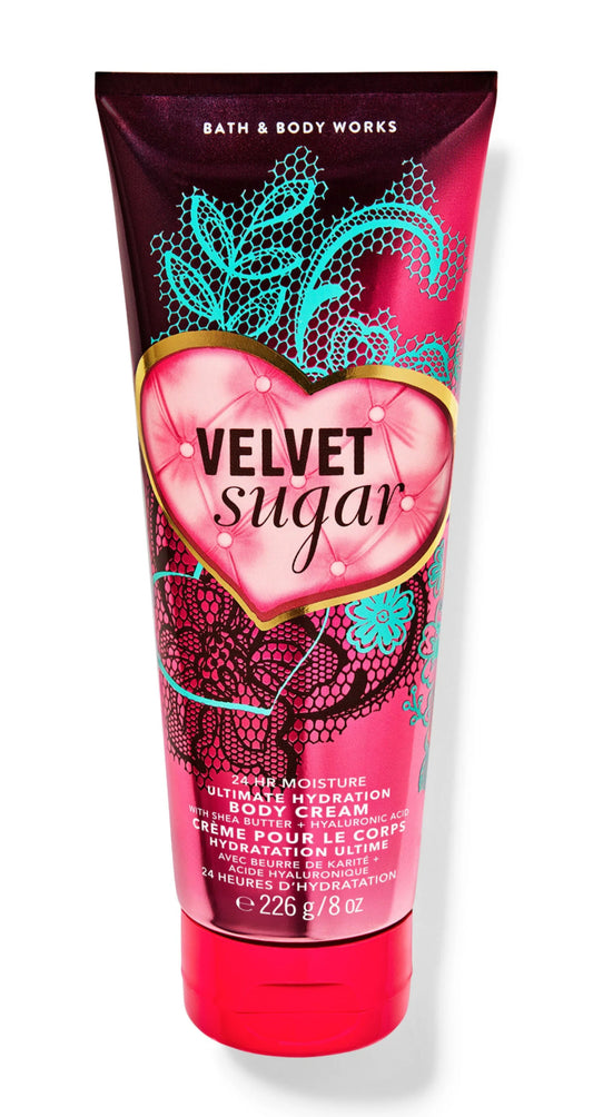 Body Cream Bath and Body Works Velvet Sugar