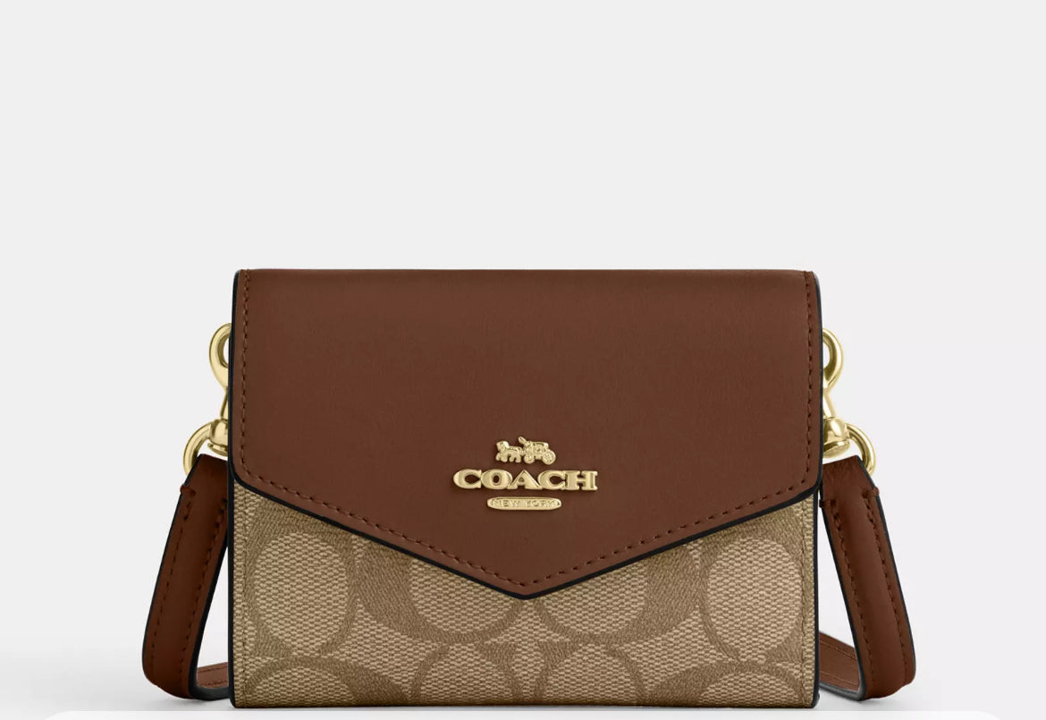 Coach Mini Wallet with strap