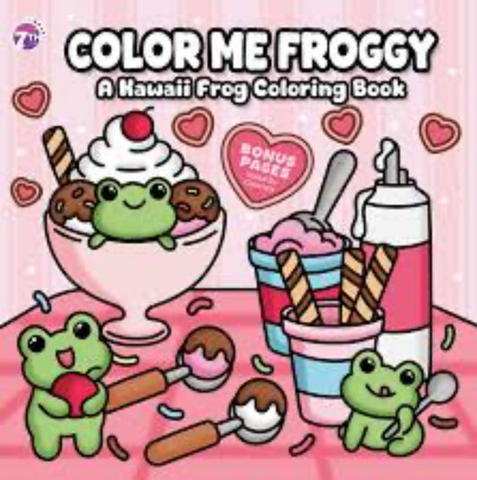 Color Me Froggy Coloring Book