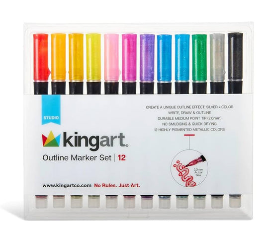 Kingart set 12 pcs