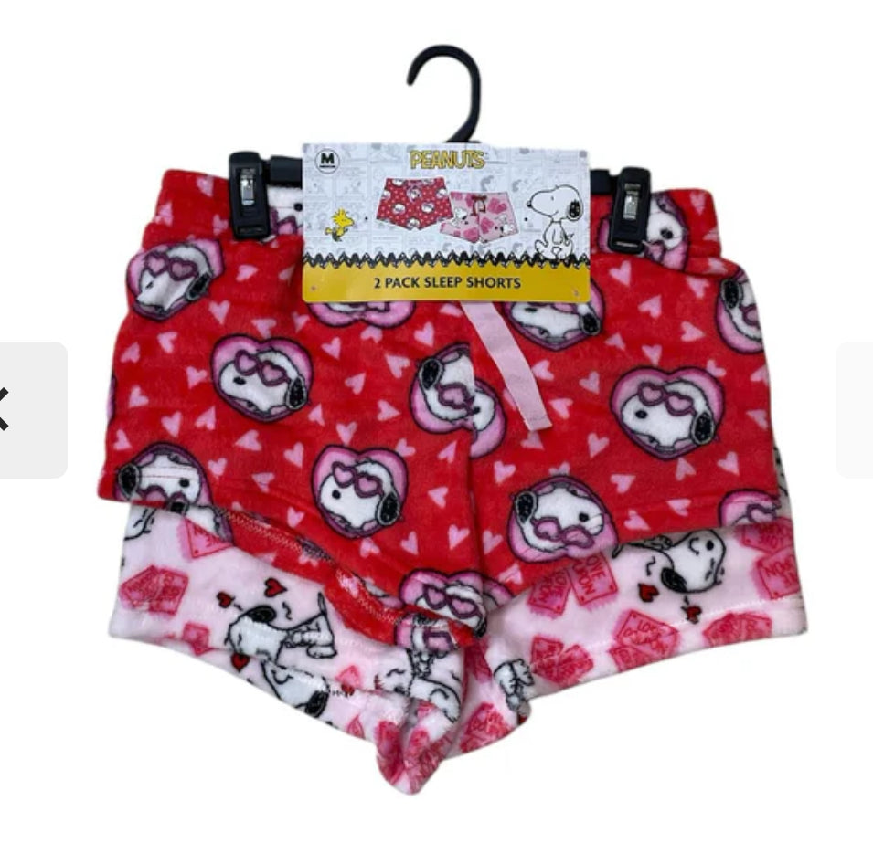 Snoopy Pack Sleep Shorts