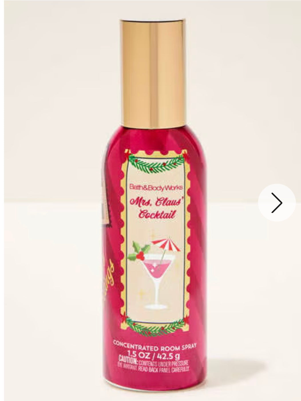 Mrs. Claus' Cocktail
Concentrated Room Spray