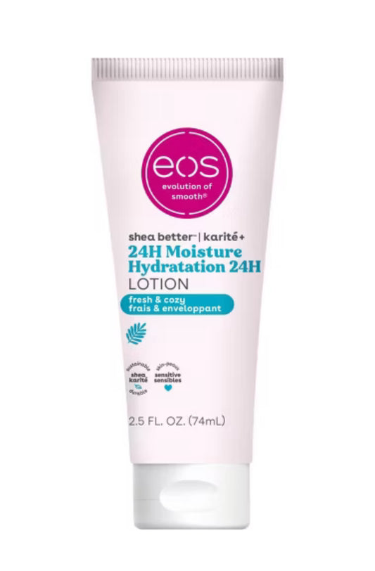 eos Body Lotion Mini - Fresh and Cozy