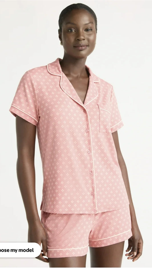 Pijama de Short Coral