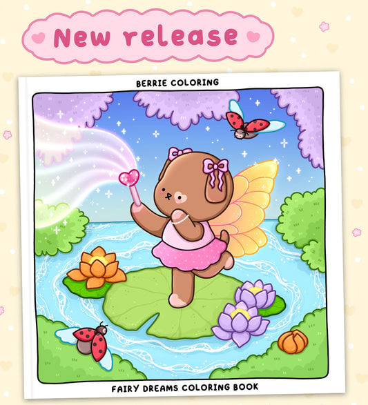 Berrie Coloring Fairy Dreams Coloring Book