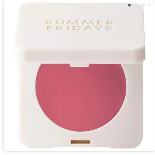 Summer Fridays 
Blush Butter Balm Hydrating Cream Blush with Peptides