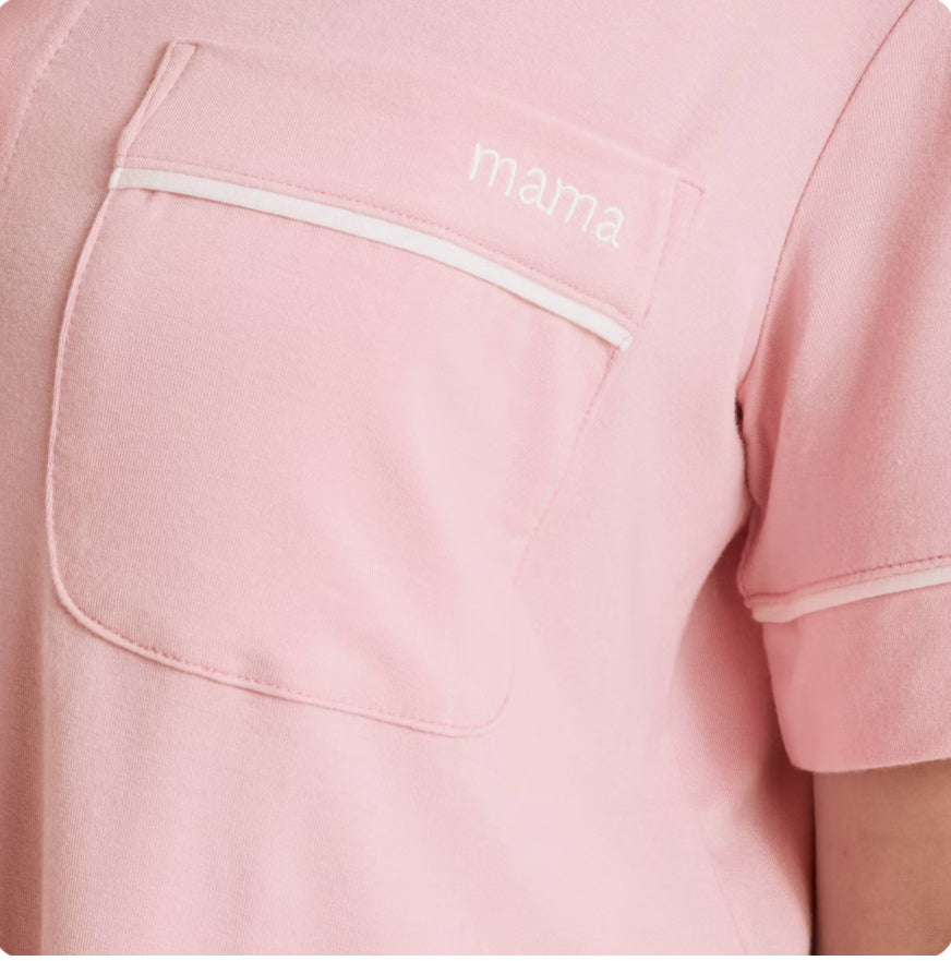 Pijama Rosada de Short