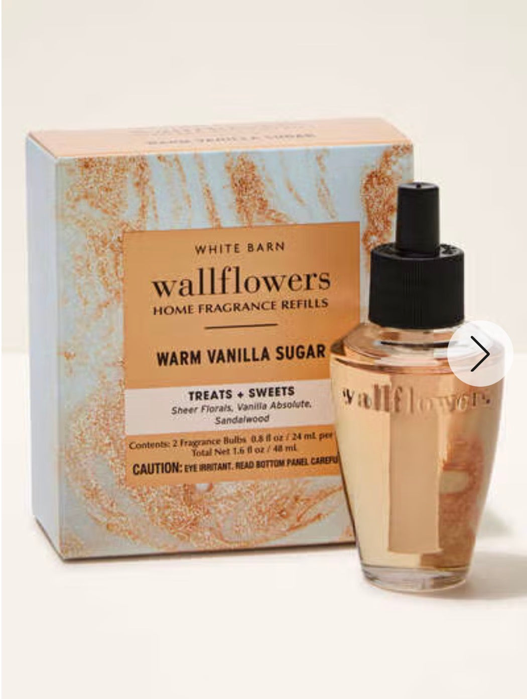 Warm Vanilla Sugar
Wallflowers Refills 2-Pack