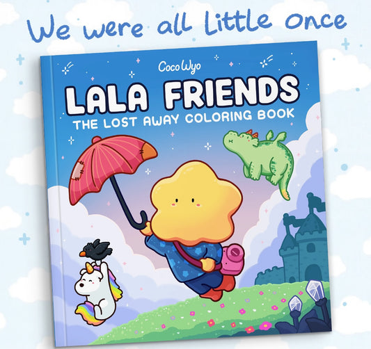 Coco Wyo Lala Friends The Lost Away Coloring Book