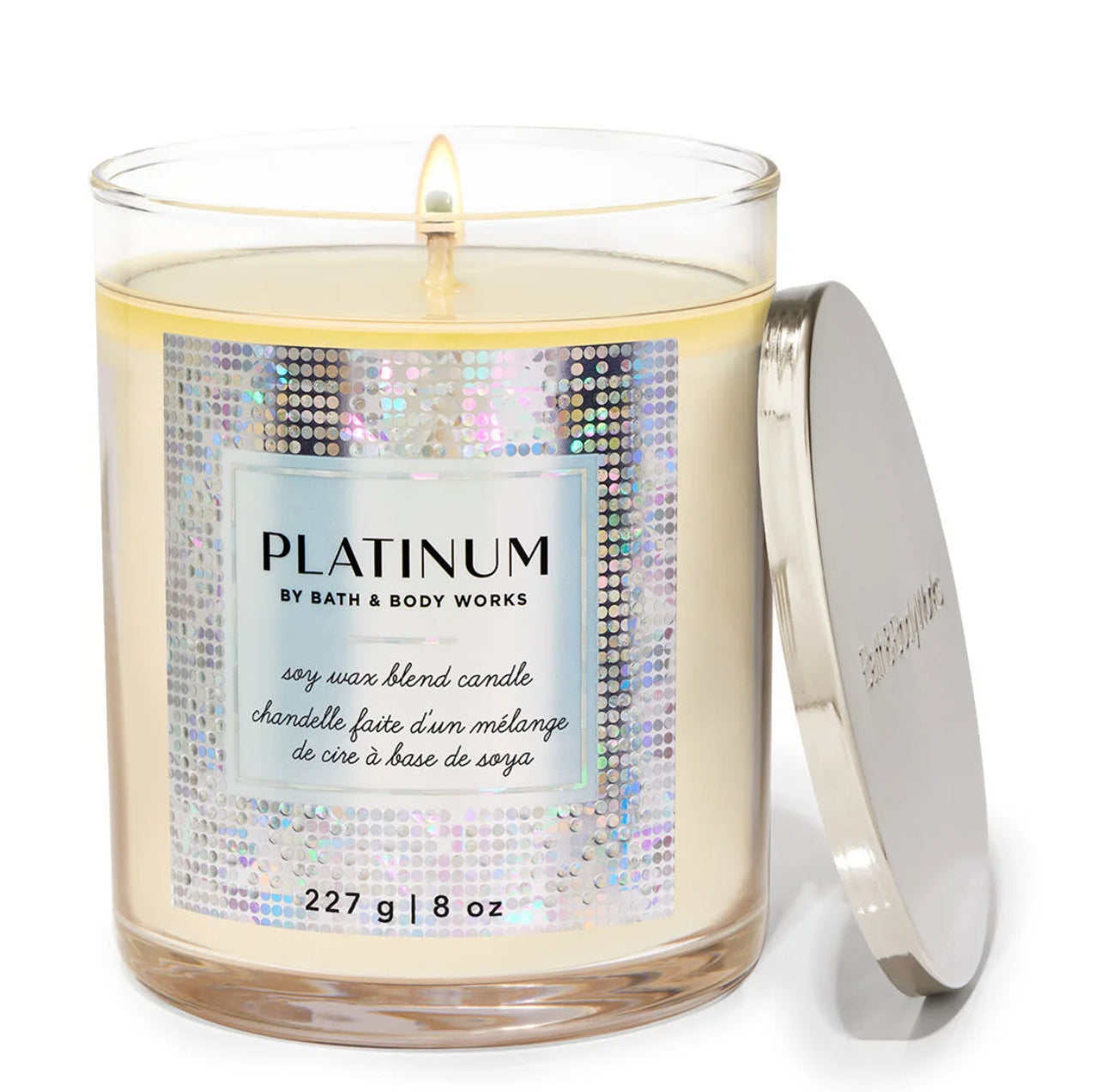 Vela de Bath and Body Works 1 Mecha Platinum