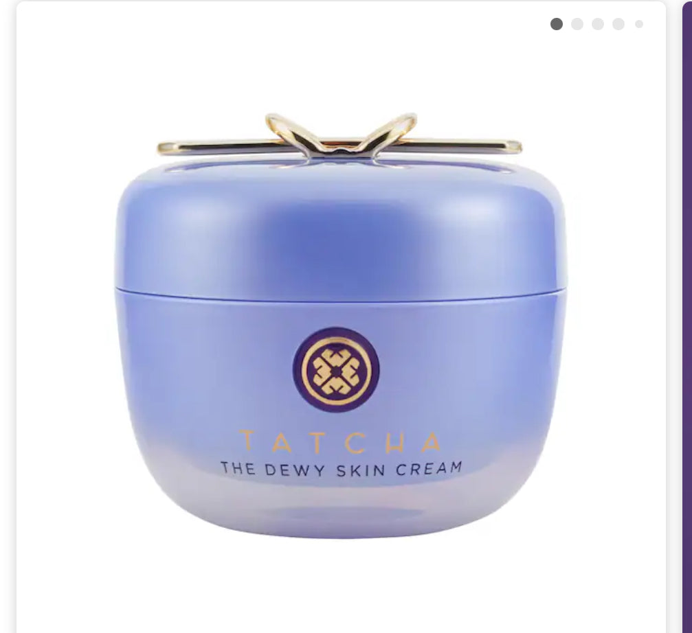 Tatcha 
The Dewy Skin Cream Plumping & Hydrating Refillable Moisturizer