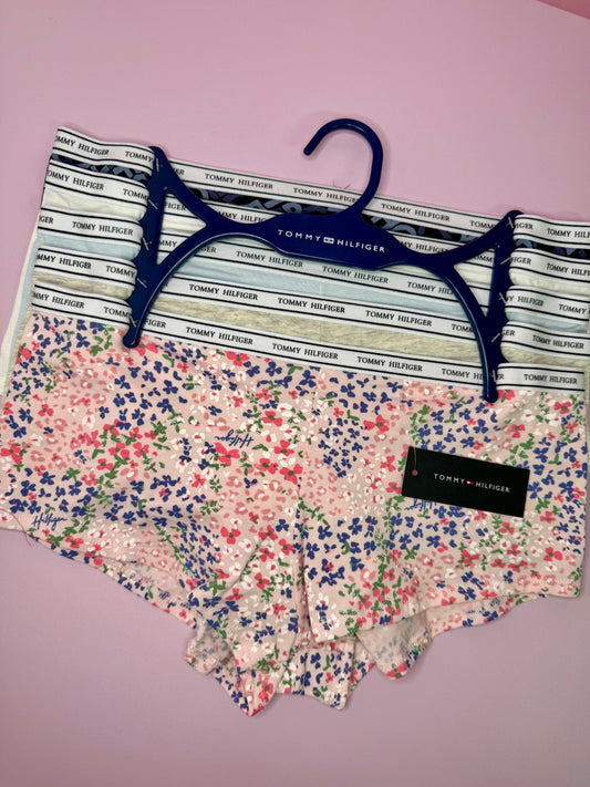 5-Pack de Panties Boyshort Tommy Hilfiger 💕🎀
