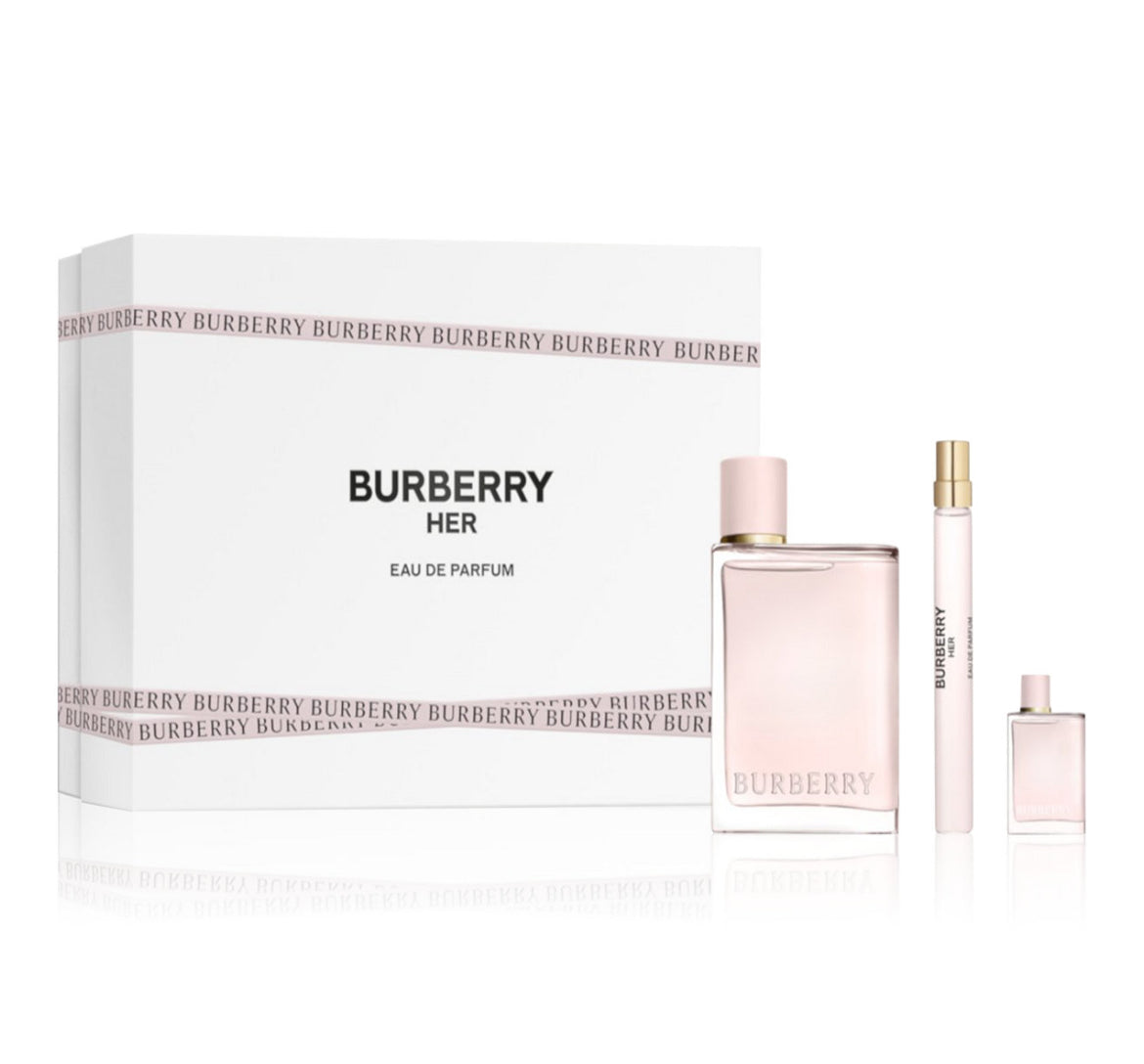 Burberry Her💕 3-Pc. Her Eau de Parfum Gift Set