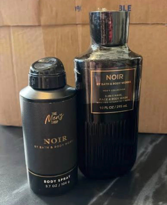 Set de 2 Piezas Noir