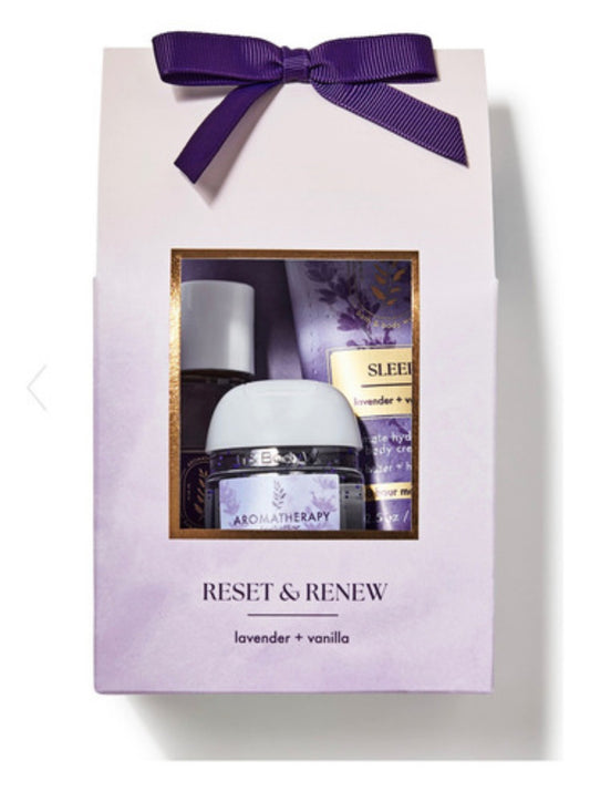 Mini set Bath and Body Works Lavander + Vanilla