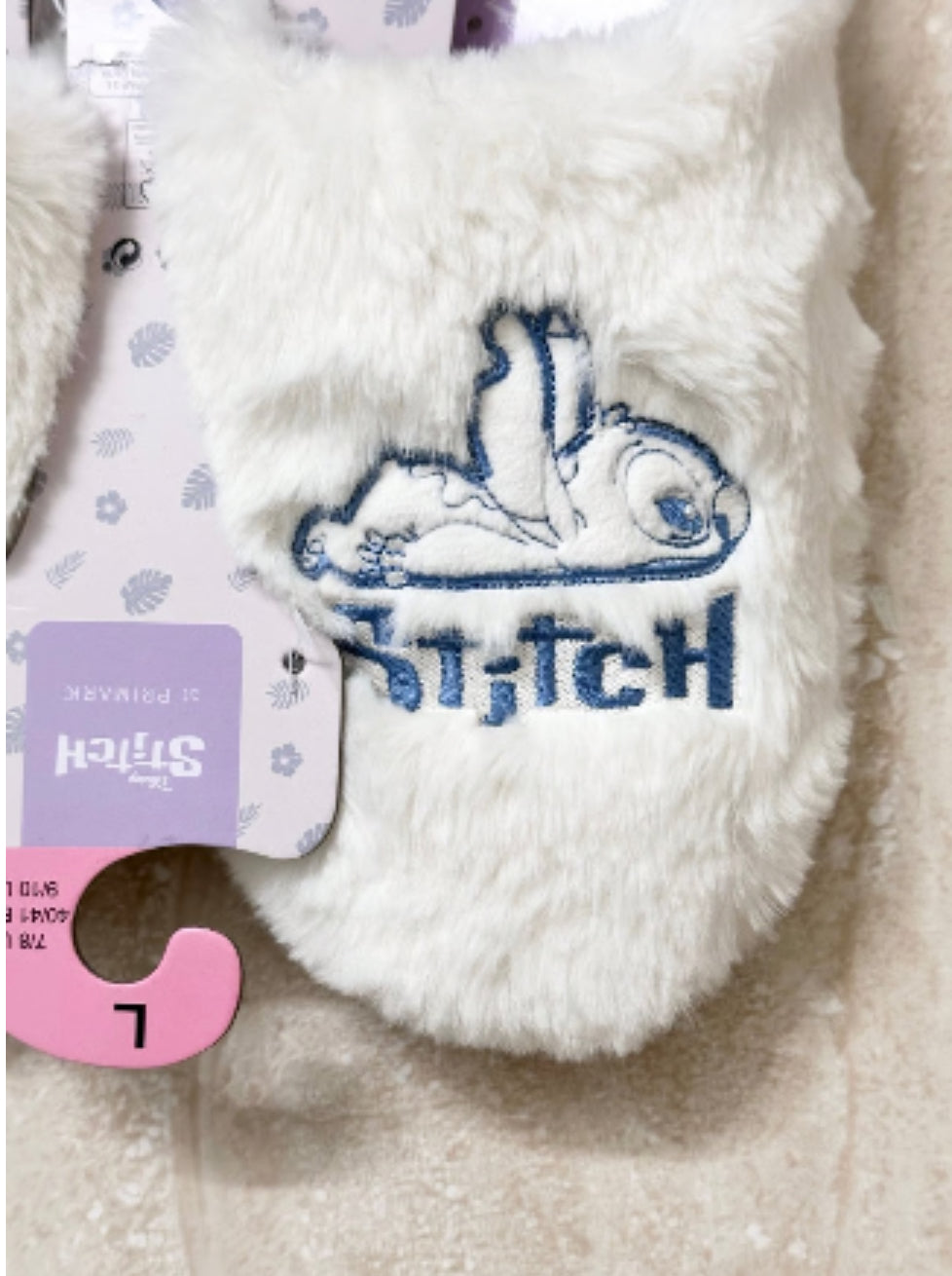 Pantuflas Stitch