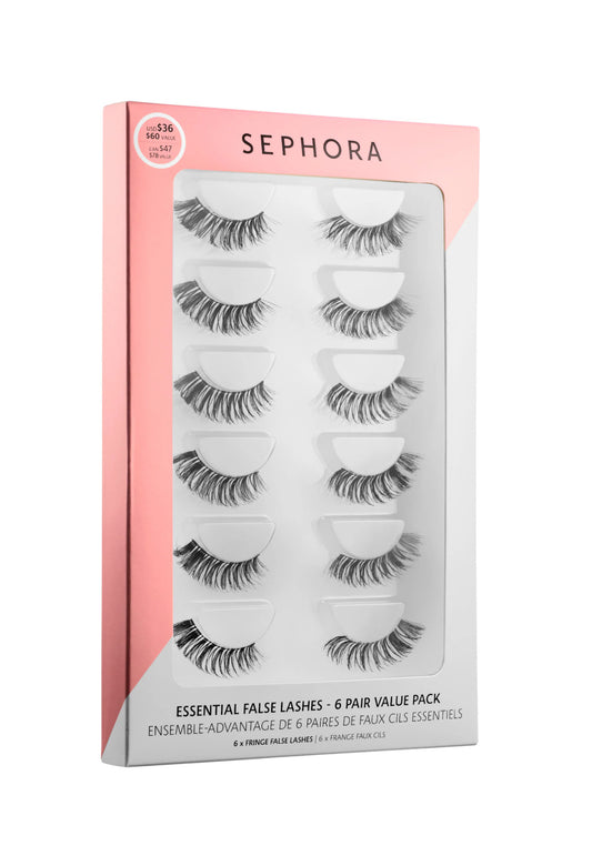 SEPHORA COLLECTION 
Essential False Lashes Value Pack