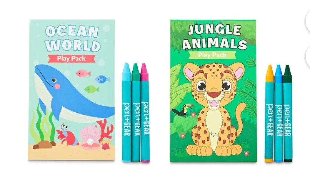 Mini Coloring Book Set