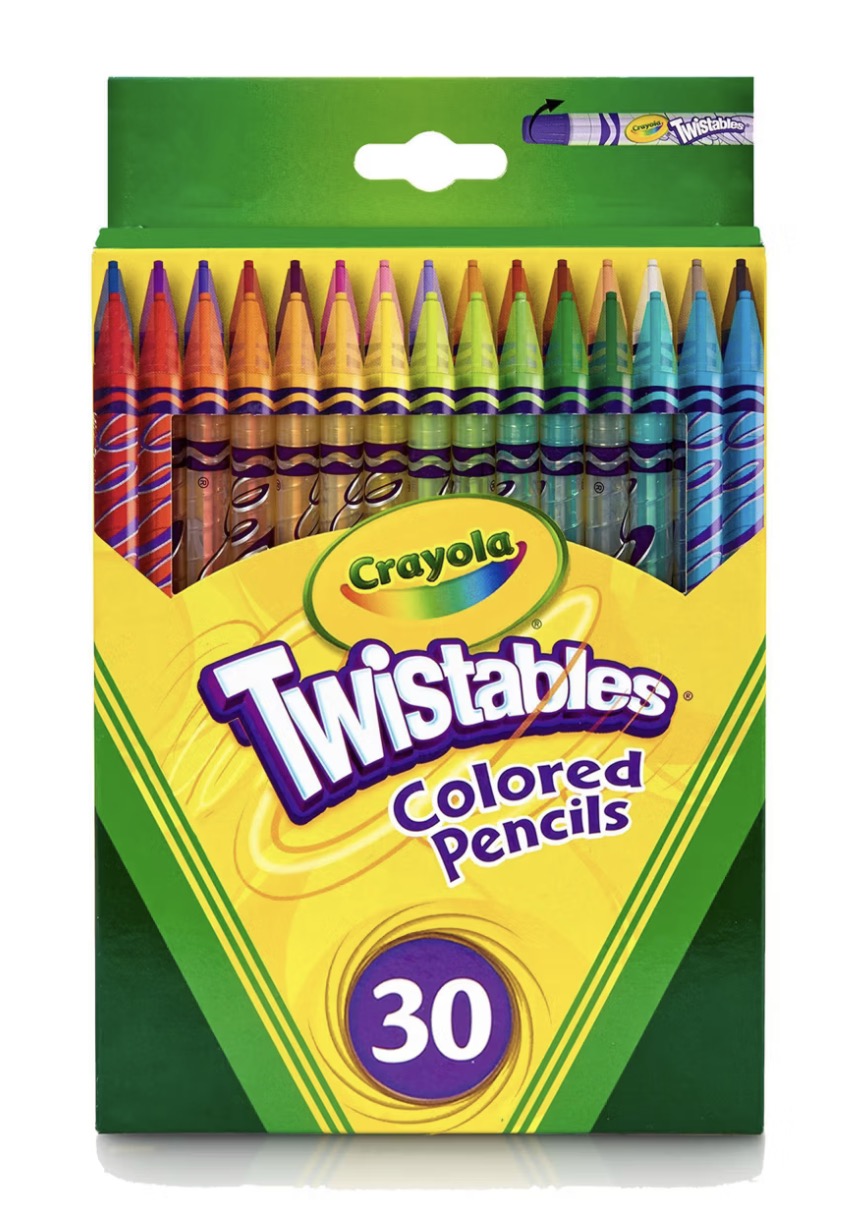 Crayola Twistables Colored Pencils 30