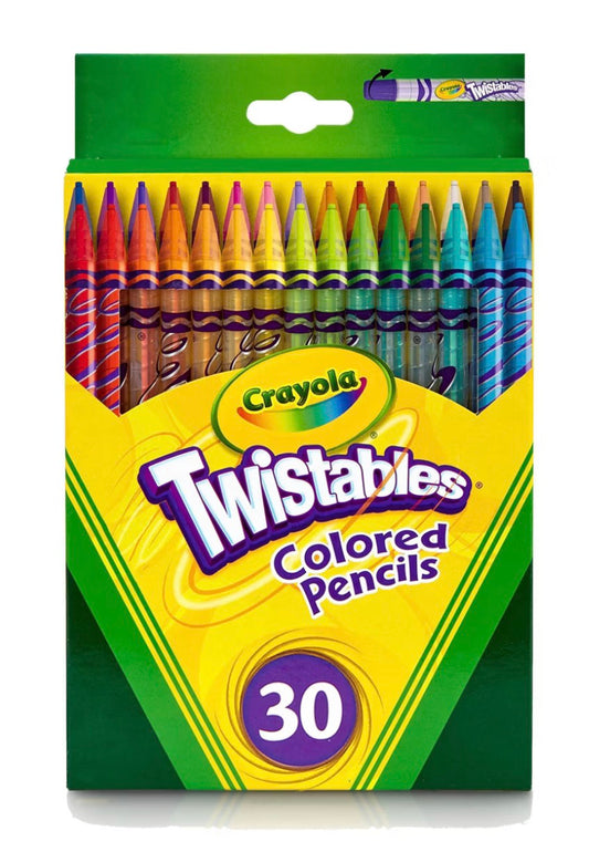 Crayola Twistables Colored Pencils 30