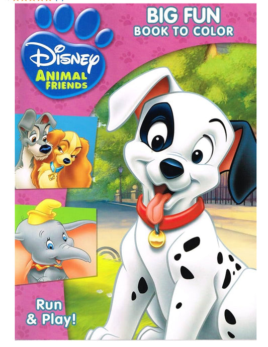 Libro de Pintar Disney Animal Friends