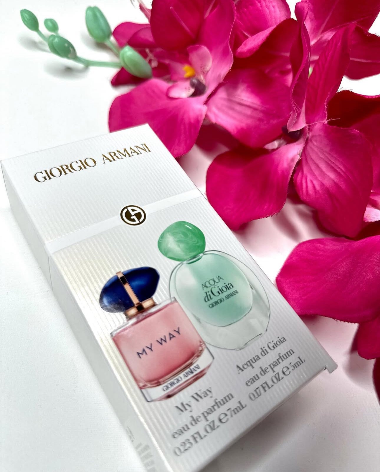 Armani Beauty Mini My Way & Acqua di Gioia Perfume Duo