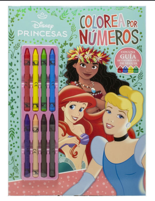 Disney Princess Color By Number