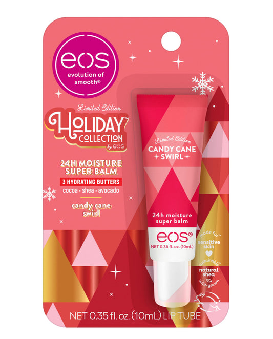 Eos Holiday Bálsamo Labial Candy Cane Swirl