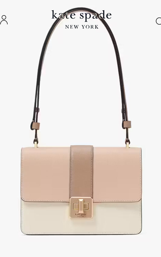 Cartera Kate Phoebe Turnlock Shoulder Bag