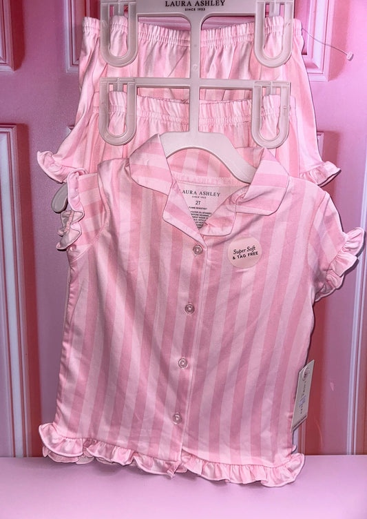Pijama de 3 Pcs Rosada