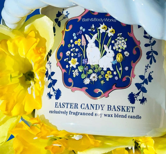 Vela de 3 Mechas Bath and Body Works Easter Candy Basket
