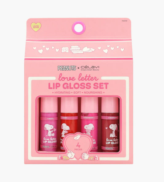 LIP GLOSS SET PEANUTS