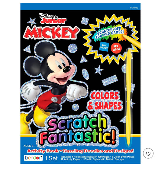 Scratch Art Mickey