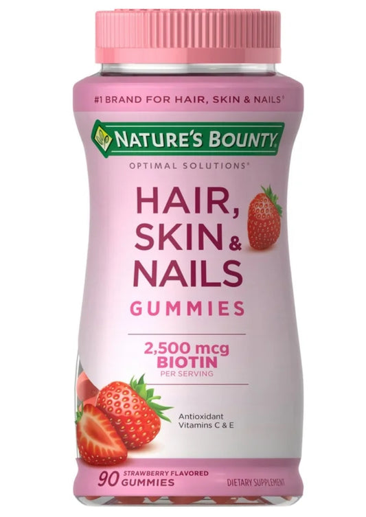 Vitamina Pelo,  Piel y Uñas 90 gomitas