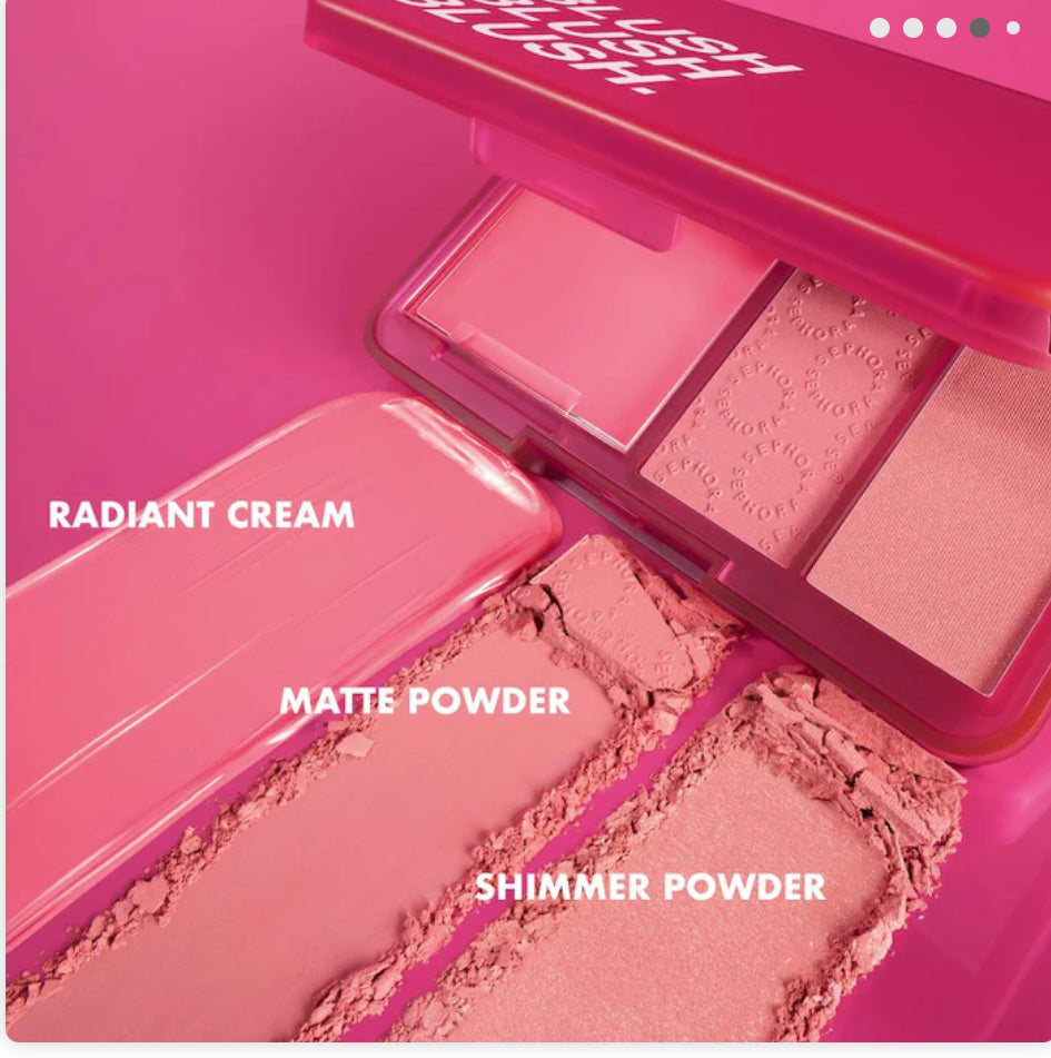 SEPHORA COLLECTION 
Blush Blush Blush. Cream & Powder Palette