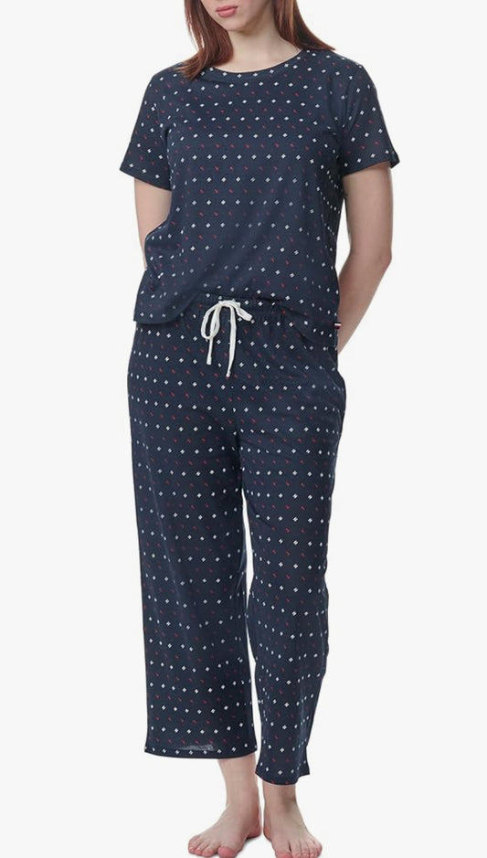 Pijama Tommy Azul Marino