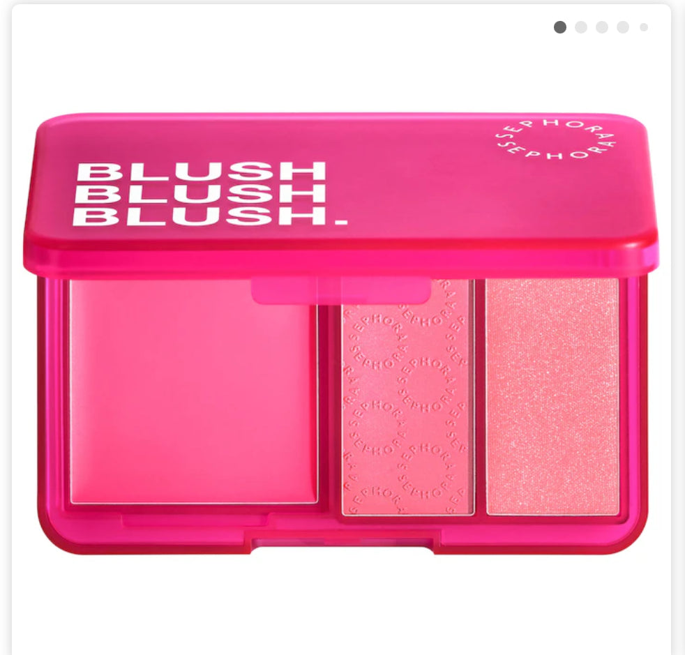 SEPHORA COLLECTION 
Blush Blush Blush. Cream & Powder Palette