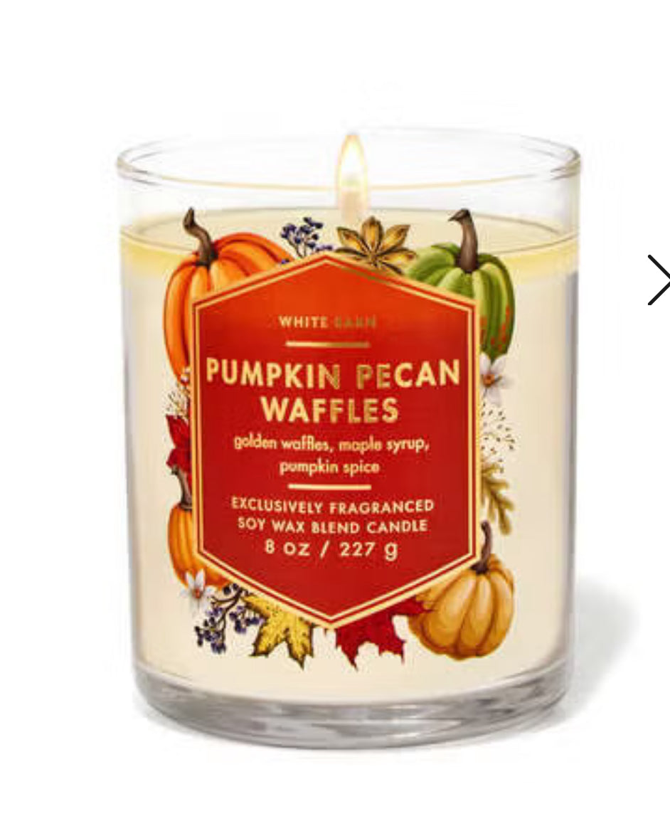 Vela de 1 Mecha Pumpkin Pecan Waffles